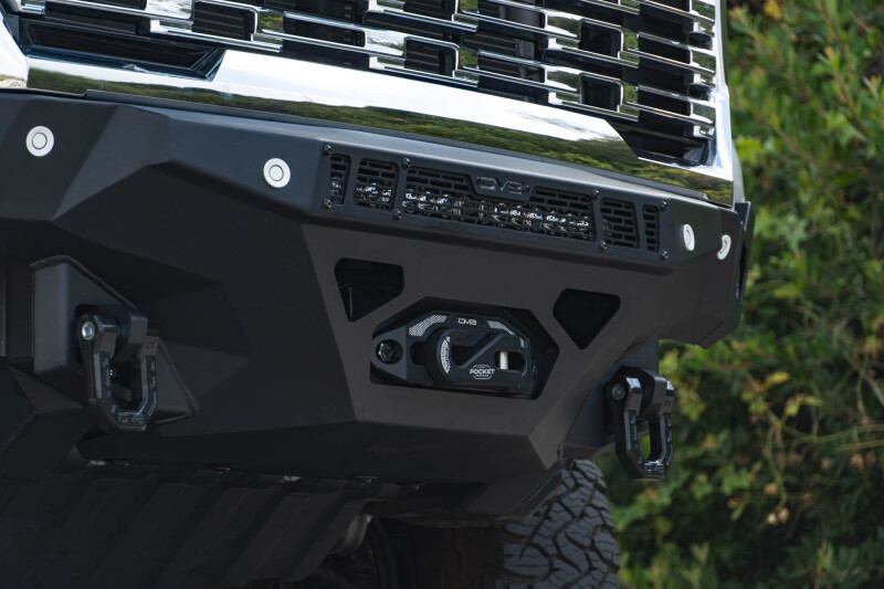 DV8 Offroad 24-26 GMC Sierra 2500/3500 Spec Series Front Bumper w/ Winch thumbnail 5