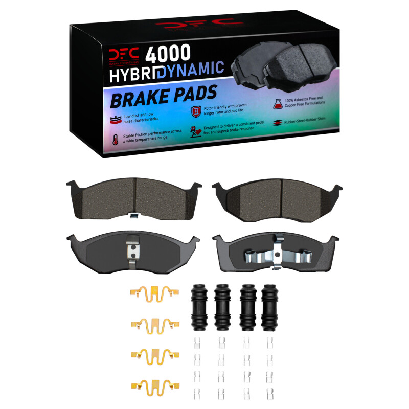 DFC HybriDynamic Brake Pads Hrdwr Kit
