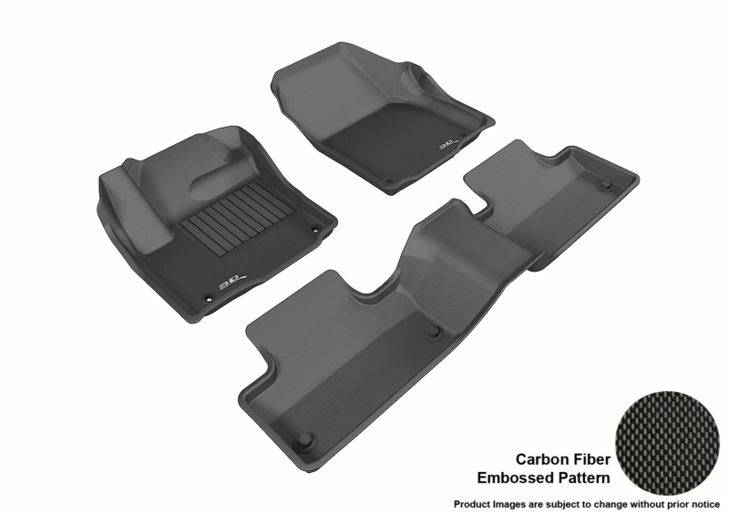 3D MAXpider 14-19 Land Rover Range Rover EVoque Kagu Black Full Set thumbnail 3