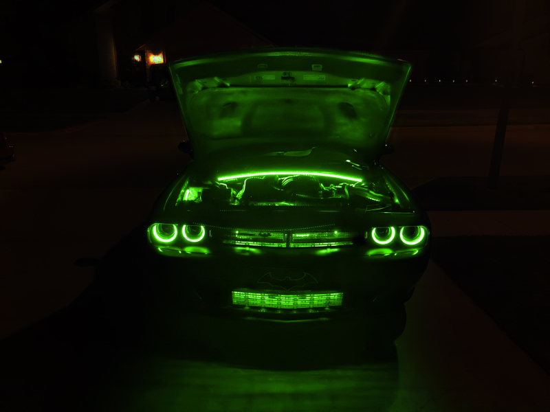 Oracle Engine Bay LED Kit 48in - Green