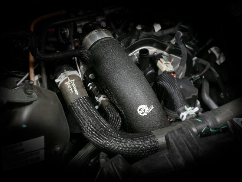 BladeRunner 3 IN Aluminum Cold Charge Pipe Black
