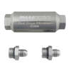 DeatschWerks 6AN 10 Micron 70mm Compact In-Line Fuel Filter Kit thumbnail 3