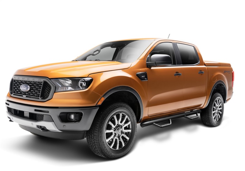 N-Fab Nerf Step 2019 Ford Ranger Crew Cab - Tex. Black - Cab Length - 3in thumbnail 3