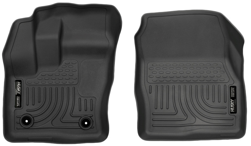 Husky Liners 2014-2015 Ford Transit Connect WeatherBeater Front Black Floor Liners thumbnail 3