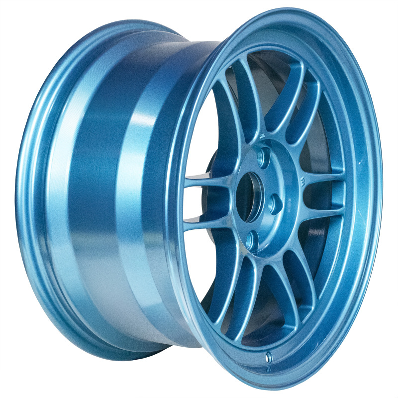 Enkei RPF1 17x9 5x114.3 35mm Offset 73mm Bore Emerald Blue Wheel (MOQ 40)