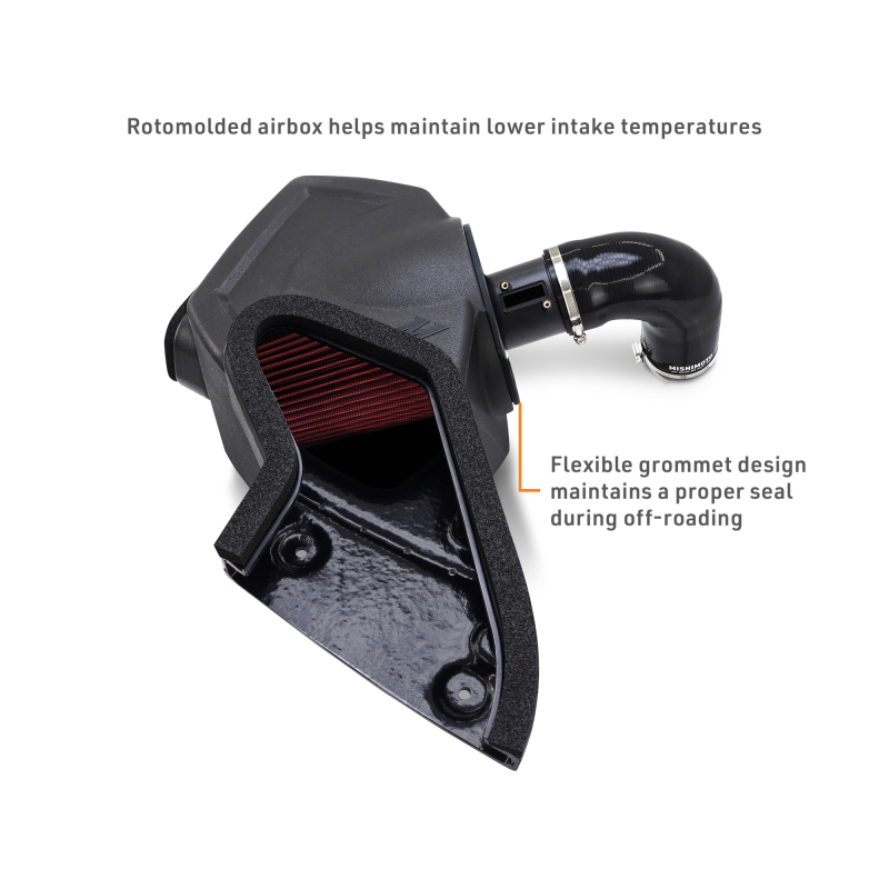 Mishimoto 2024+ Toyota Tacoma Performance Air Intake - Oiled thumbnail 4