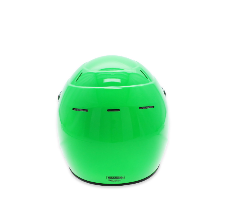 RaceQuip PRO25 SA2025 FLO GRN MED HELMET thumbnail 3