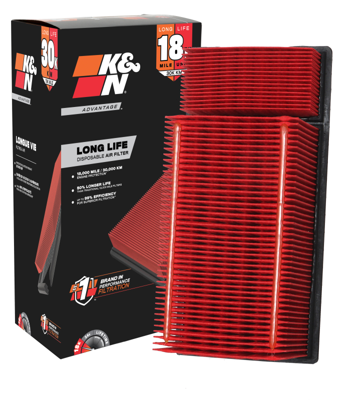 K&N 11-16 Ford F250/F350/F450/F550 V8-6.7L Dsl Advantage Air Filter thumbnail 2