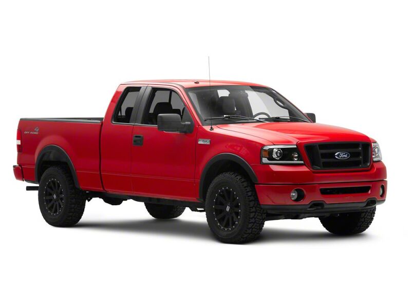 Raxiom 04-08 Ford F-150 Axial Series LED Proj Headlights/Seq LED Bar- Black- Clear Lens thumbnail 3