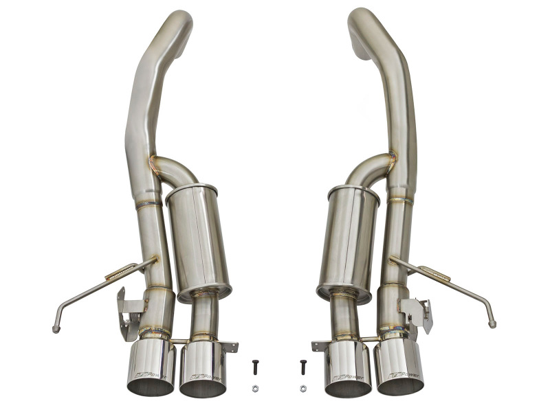 aFe MACH Force XP 3in-2 1/2in Axle Back 304SS Exhaust w/ Polished Tips 15-17 Chevy Corvette Z06 thumbnail 8
