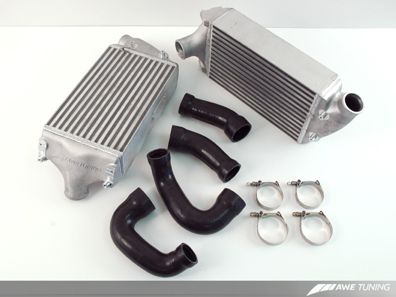 AWE Tuning 997TT/GT2 Performance Intercoolers - Black Hoses thumbnail 8