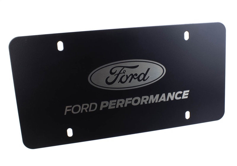 Ford Racing Black Stainless Steel Marque Plate thumbnail 4
