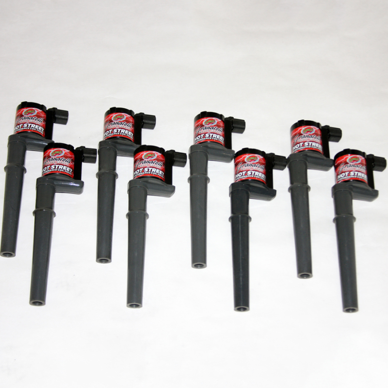 Granatelli 99-14 Ford 4.6L/5.4L/5.8L 4V Hot Street Coil Packs - Black (Set of 8) thumbnail 4