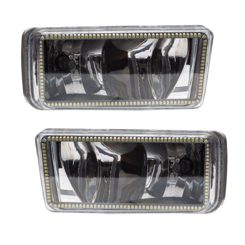 Oracle 07-15 Chevrolet Silverado SMD FL - Square Style - White thumbnail 2