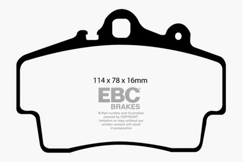 EBC Brakes Greenstuff 2000 Series Sport Pads thumbnail 4