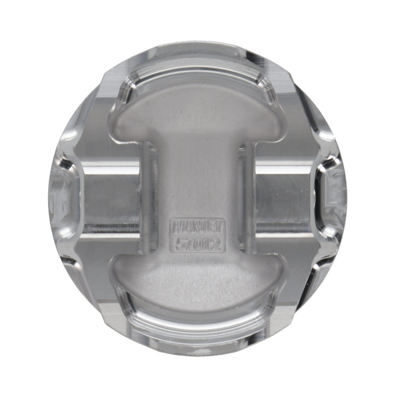 Manley 03-06 EVO VIII/IX 85mm STD Bore 8.5:1 Dish Piston Set with Rings thumbnail 9