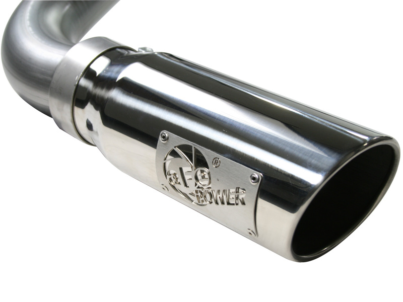 aFe MACH Force XP Exhaust SS-409 Cat-Back w/ 304SS Polished Tip 04-07 GM Trucks 1500 V6/V8 thumbnail 9