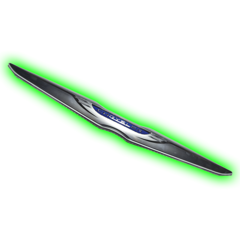 Oracle Chrysler Illuminated LED Sleek Wing - Dual Intensity - Green thumbnail 4