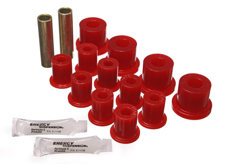 Energy Suspension CJ Rear Spring Bushing - Red thumbnail 4