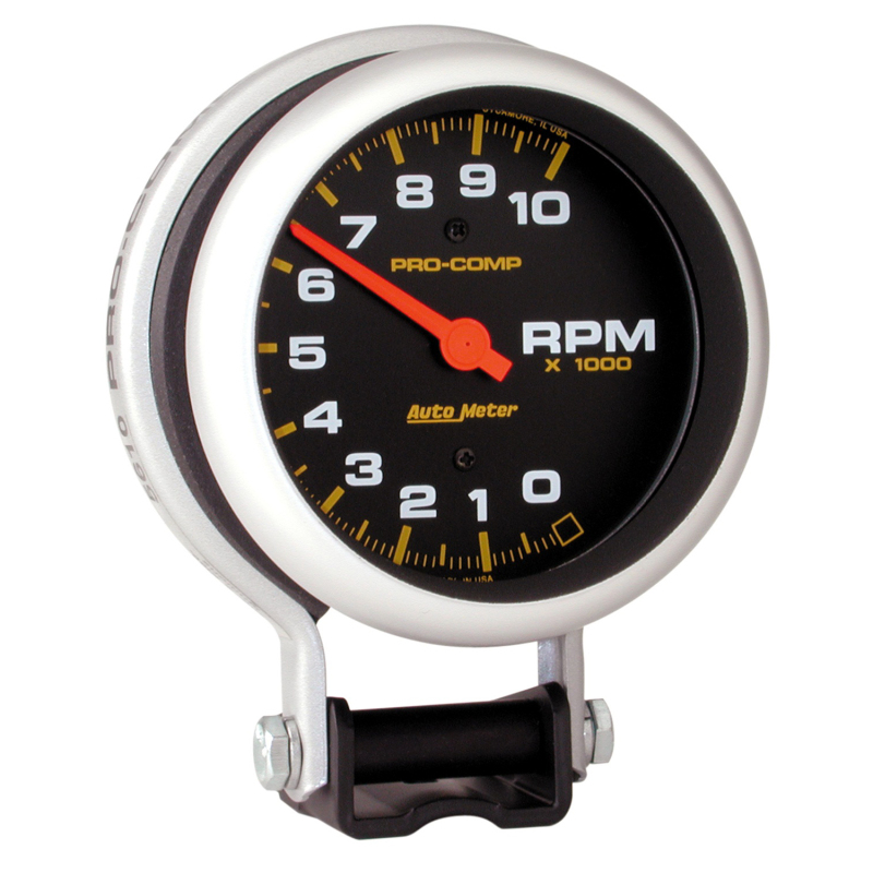 AutoMeter Gauge Tachometer 3-3/4in. 10K RPM Pedestal Pro-Comp thumbnail 3