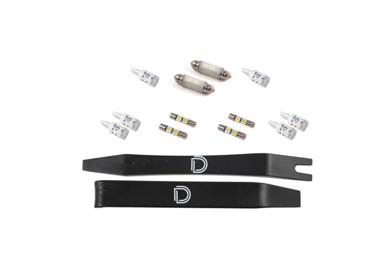 Diode Dynamics 94-04 d Mustang Interior LED Kit Cool White Stage 2 thumbnail 2