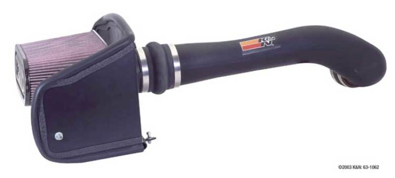 K&N 03-07 Hummer H2 V8-6.0L Performance Intake Kit thumbnail 2