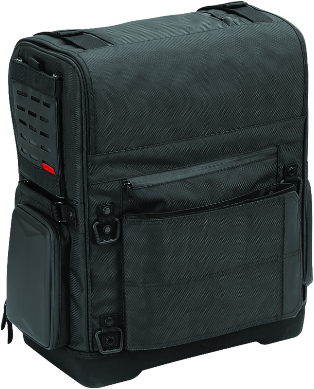 Kuryakyn XKursion XS Odyssey Bags 5222 Saddle Bags, Odyssey, Sissy Bar, 1,680 Denier, Black, Each thumbnail 9
