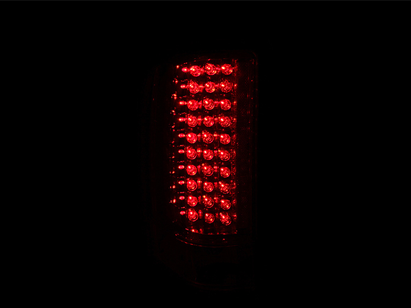 ANZO 2007-2013 Chevrolet Silverado 1500 LED Taillights Red/Clear thumbnail 7