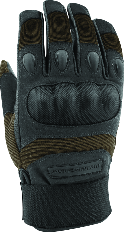 Speed and Strength Call to Arms Gloves Brown - Medium thumbnail 3