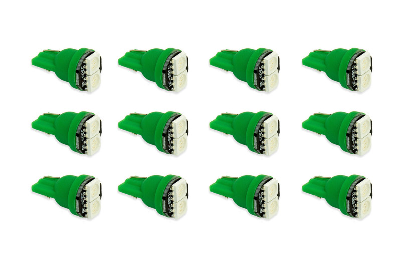 Diode Dynamics 194 LED Bulb SMD2 LED - Green Set of 12 thumbnail 4