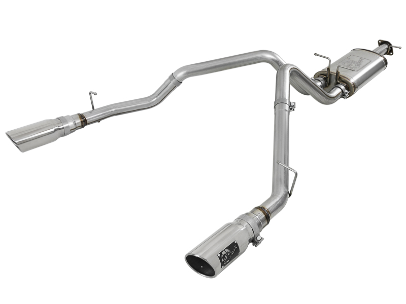 aFe MACH Force-Xp 3in 409 SS Cat-Back Exhaust 2019 RAM 1500 V8-5.7L w/ Polished Tip thumbnail 2