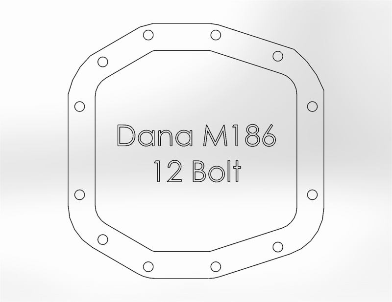 aFe Street Series Front Differential Cover Raw 2018+ Jeep Wrangler (JL) V6 3.6L (Dana M186) thumbnail 3