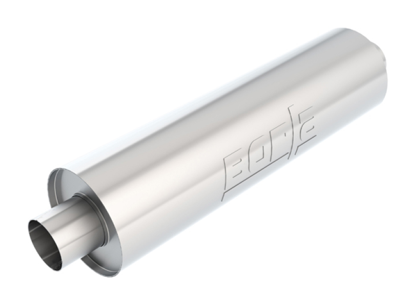 Borla 3in In/Out 6.75in Diameter x 24in Turbo XL Muffler - Developed for Truck Applications thumbnail 2