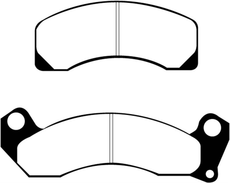 EBC 87-91 Ford Country Squire 5.0 Ultimax2 Front Brake Pads thumbnail 3