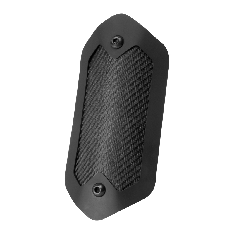 DEI ONYX Series Pipe Shields 902461 Exhaust Heat Shield, Onyx Shield, 1,350 degrees F, Fiberglass/Silica, Black with Blach Metal Trim, Flexible, Kit thumbnail 2