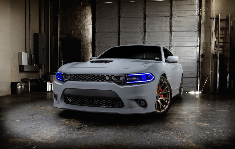 Oracle 15-21 Dodge Charger RGB+W Headlight DRL Upgrade Kit - ColorSHIFT+W thumbnail 9