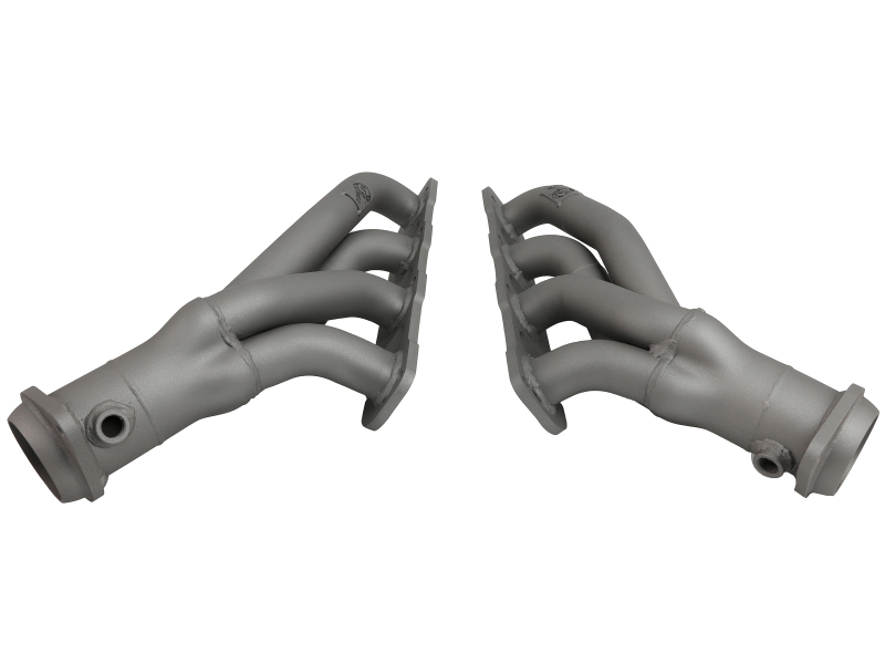 aFe Twisted Steel 304SS Short Header 15-22 Dodge Challenger SC V8-6.2L / 6.4L HEMI Titanium Coating thumbnail 8