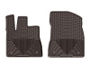 WT Rubber Mats - Front - Cocoa