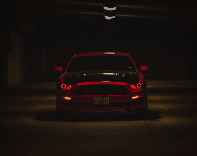 Oracle 15-17 Ford Mustang V6/GT/Shelby DRL w/ Halo Kit - ColorSHIFT w/ Simple Controller thumbnail 9
