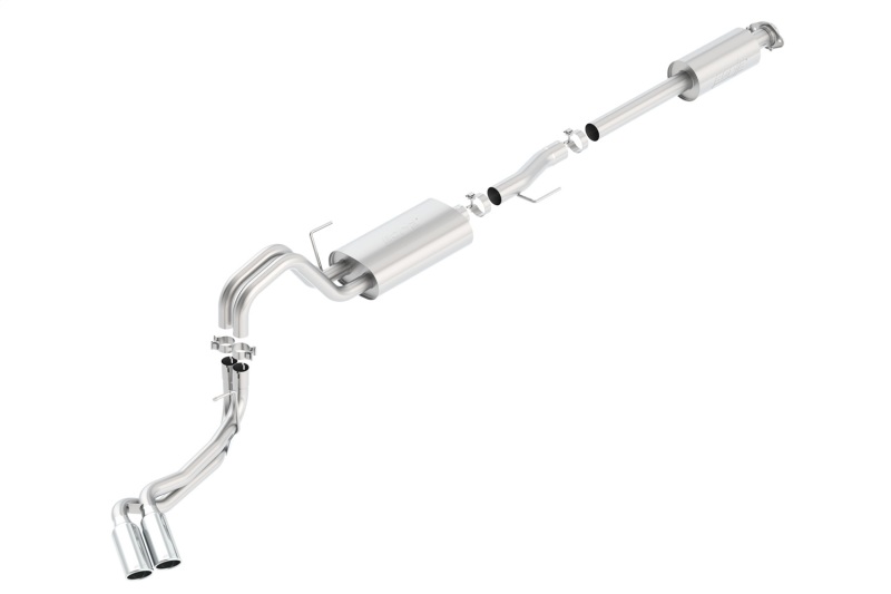 Borla 15-16 Ford F-150 3.5L EcoBoost Ext. Cab Std. Bed Catback Exhaust Touring Truck Side Exit thumbnail 4