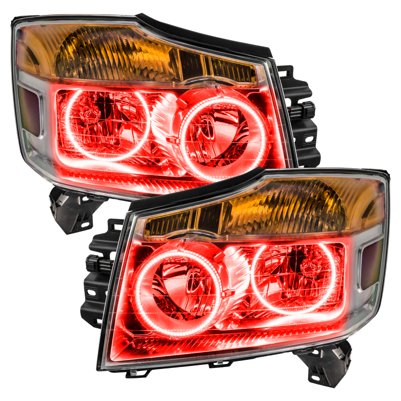 Oracle Nissan Titan 08-15 Halo Kit - ColorSHIFT