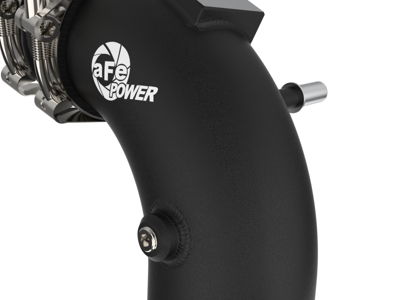 BladeRunner 3 IN Aluminum Cold Charge Pipe Black