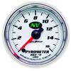 Autometer Pyrometer NV 52.4mm 0-1600 Deg F Advanced Digital Stepper Motor Pyrometer Gauge thumbnail 6