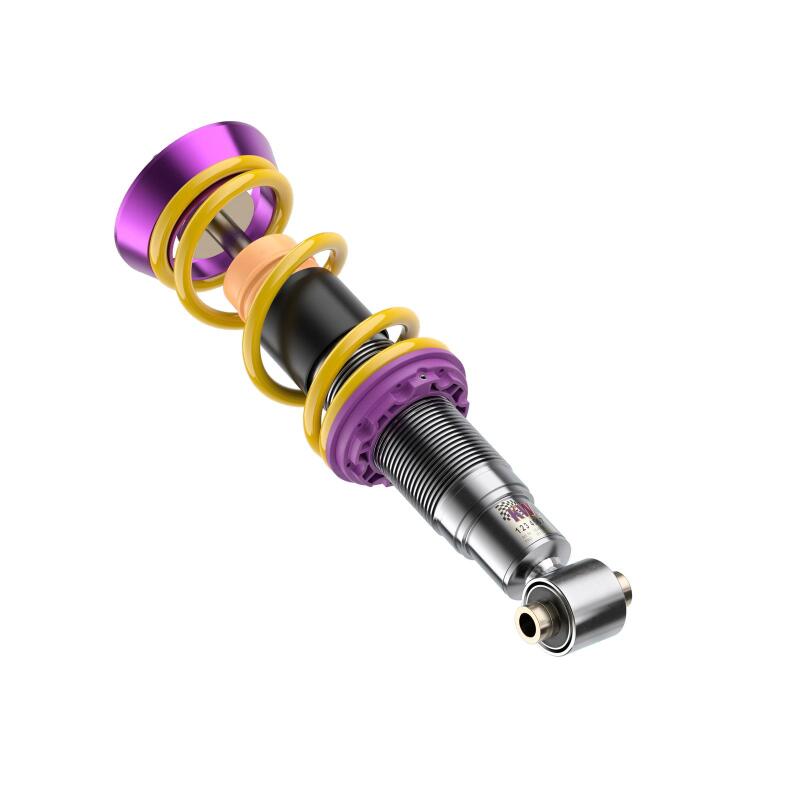 KW Variant 2 Coilover Kits for 1981-1983 DMC 12 - 15299014 Kits, 2, 0.2 1.8 in. Lowered Front, 0.2 1.4 in. Lowered Rear, Natural/Yellow Shocks, Yellow Springs, DeLorean, Kit thumbnail 5