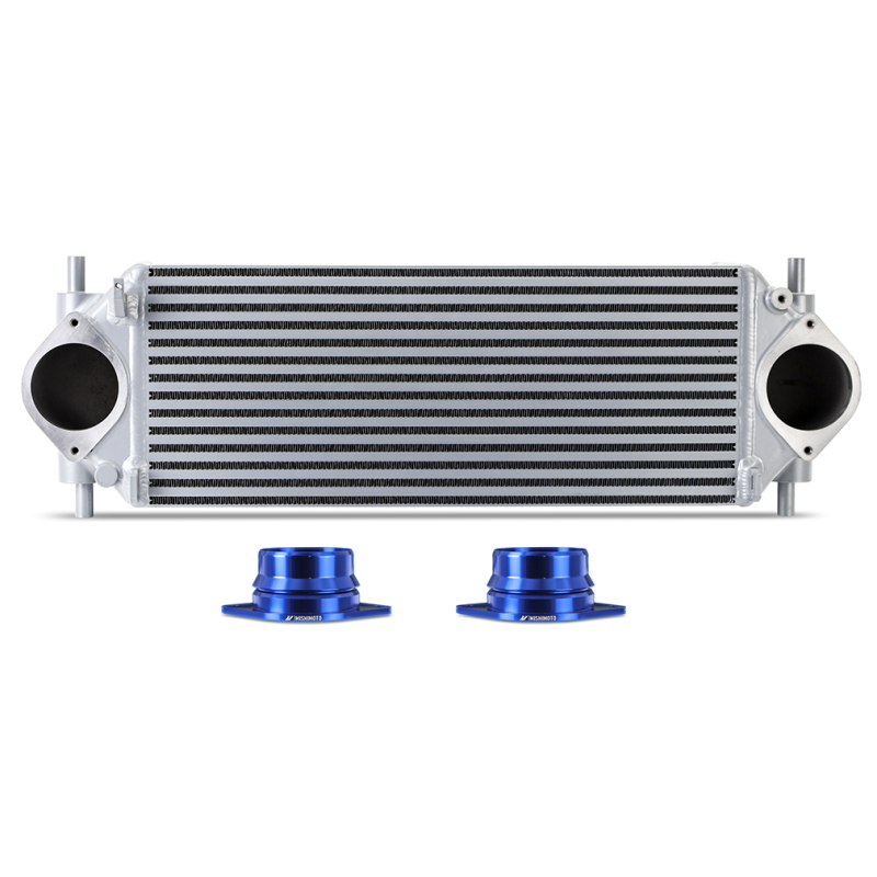 Mishimoto MMINT-BR23-21KBSL Intercooler Kit, Silver/Black, fits Ford Bronco 2.3L 2021+