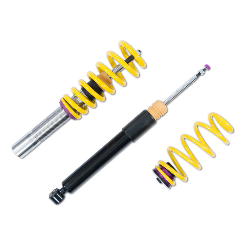 KW Street Comfort Coilover Kits for 2009-2017 Q5, 2014-2017 SQ5 - 18010090 Kits, Comfort, 1.2 2.7 in. Lowered Front, 1.4 3.0 in. Lowered Rear, Natural/Black Shocks, Yellow Spring, Audi, Kit thumbnail 5