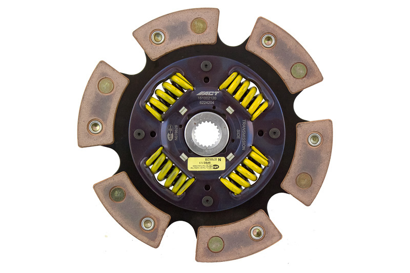 ACT 2005 Mitsubishi Lancer 6 Pad Sprung Race Disc thumbnail 4