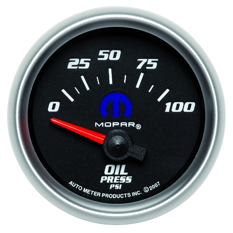 Autometer Mopar 52.4mm SSE 0-100 PSI Oil Pressure Gauge thumbnail 9