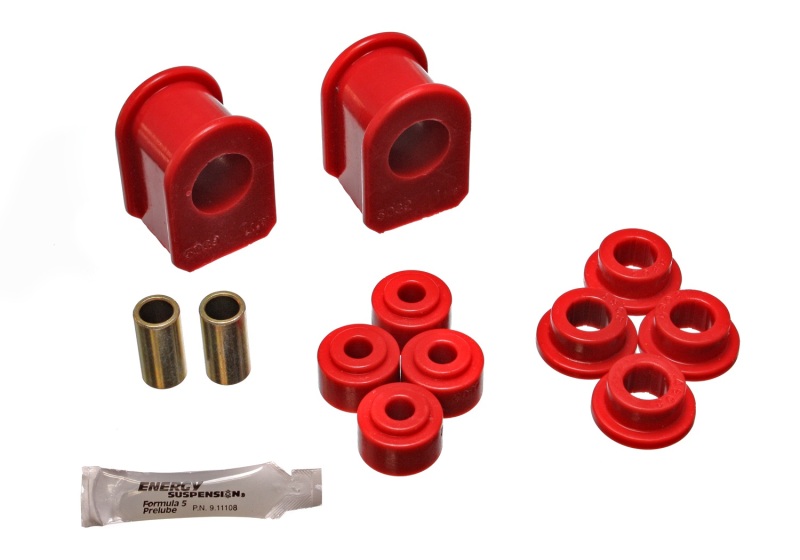 Energy Suspension Ford Red 1 1/8in Dia 2 1/2in Tall inBin Style Sway Bar Bushing Set thumbnail 4