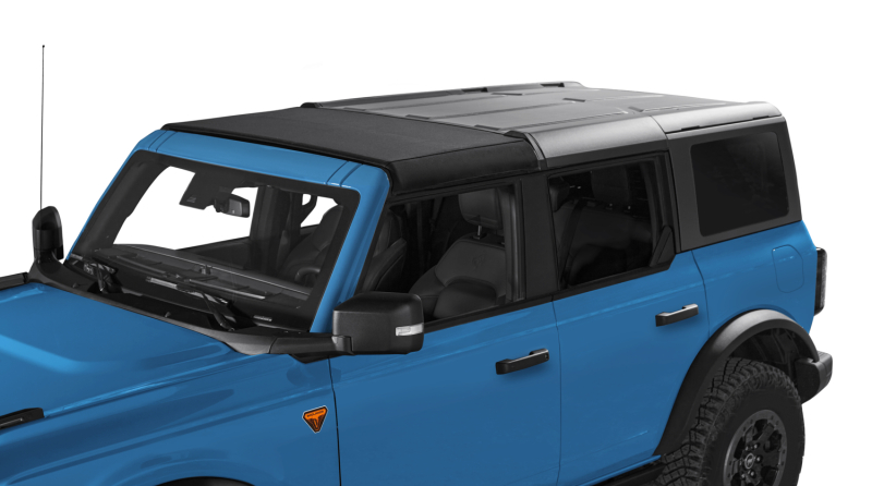 Bestop 21-26 Bronco Bronco Raptor 4-Door Sunrider For Hardtop (Premium Black Twill) thumbnail 2